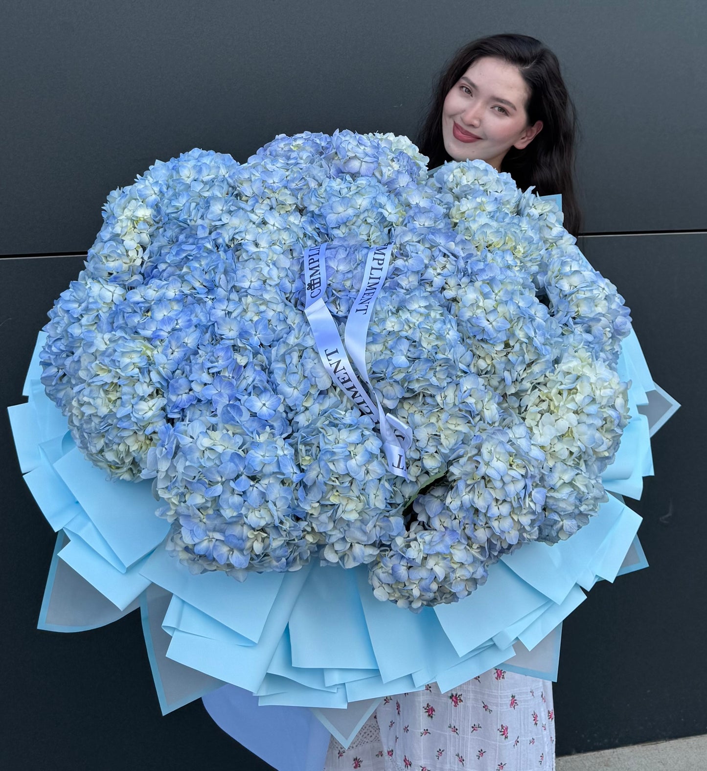 HYDRANGEAS BLUE/ XL