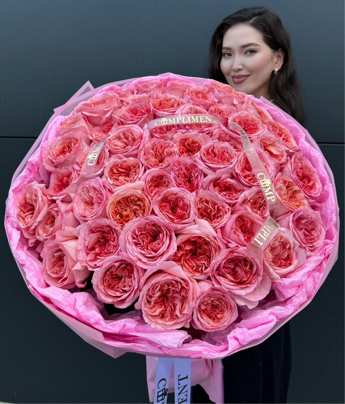 51 PINK PEONY ROSES