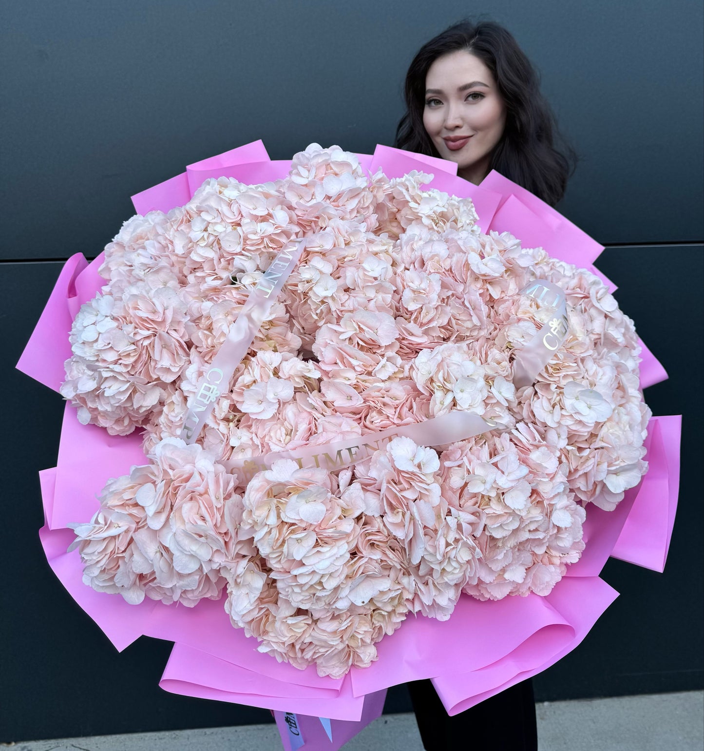 HYDRANGEAS PINK /L
