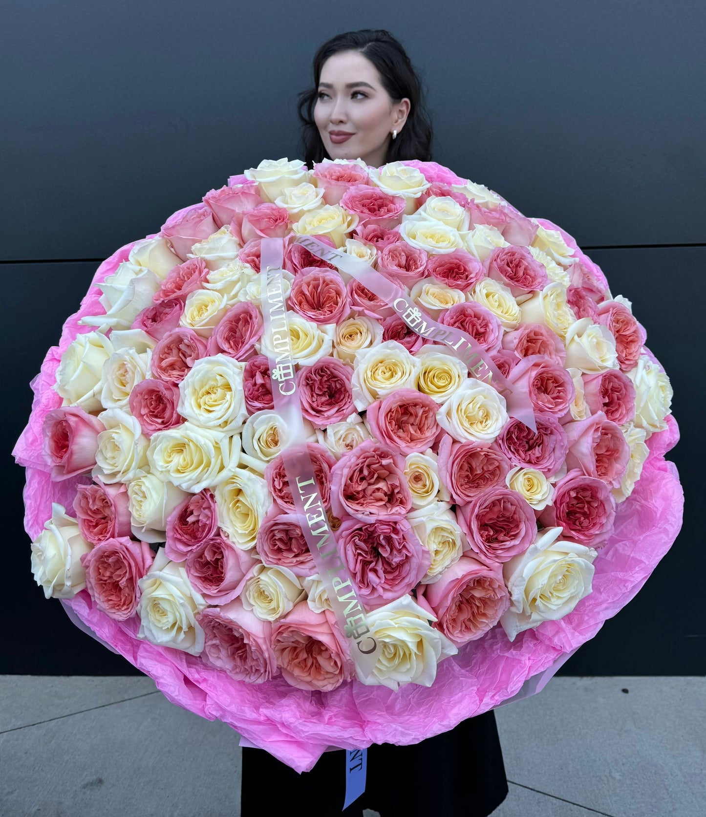 101 PEONY ROSES MIX