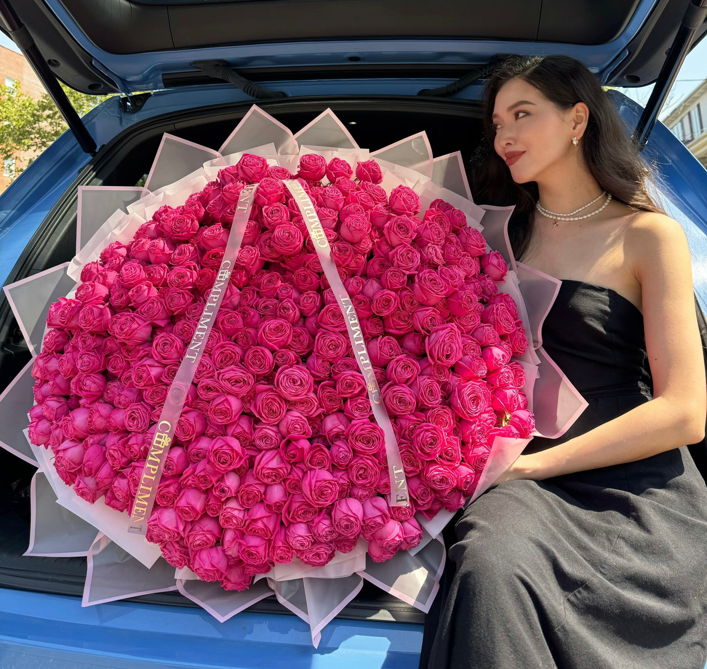 PEONY SPRAY ROSES/XL