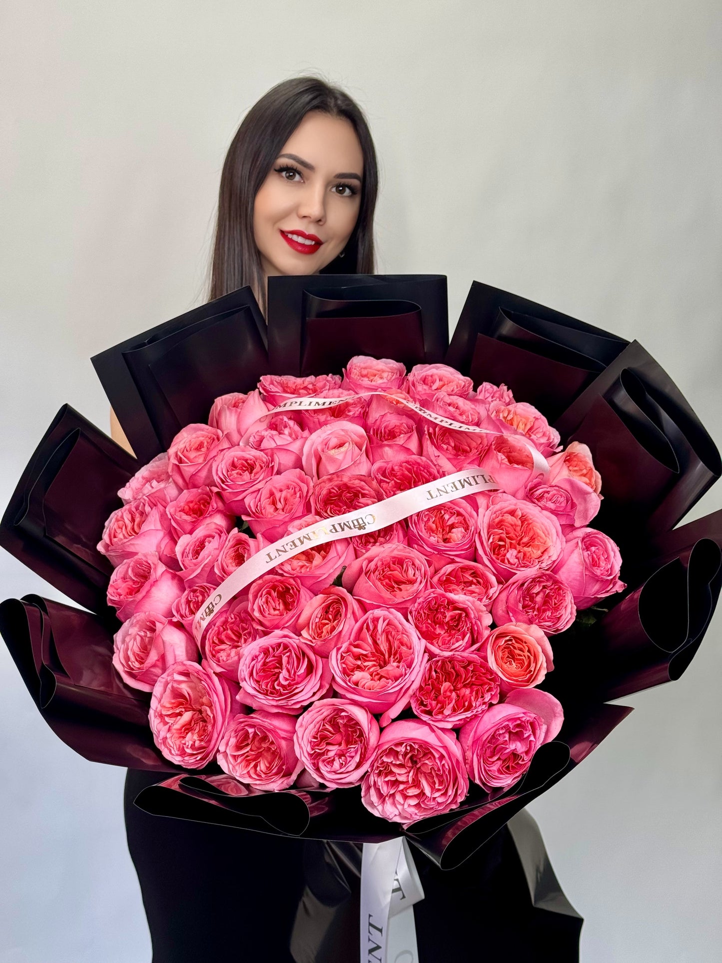 51 PINK PEONY ROSES