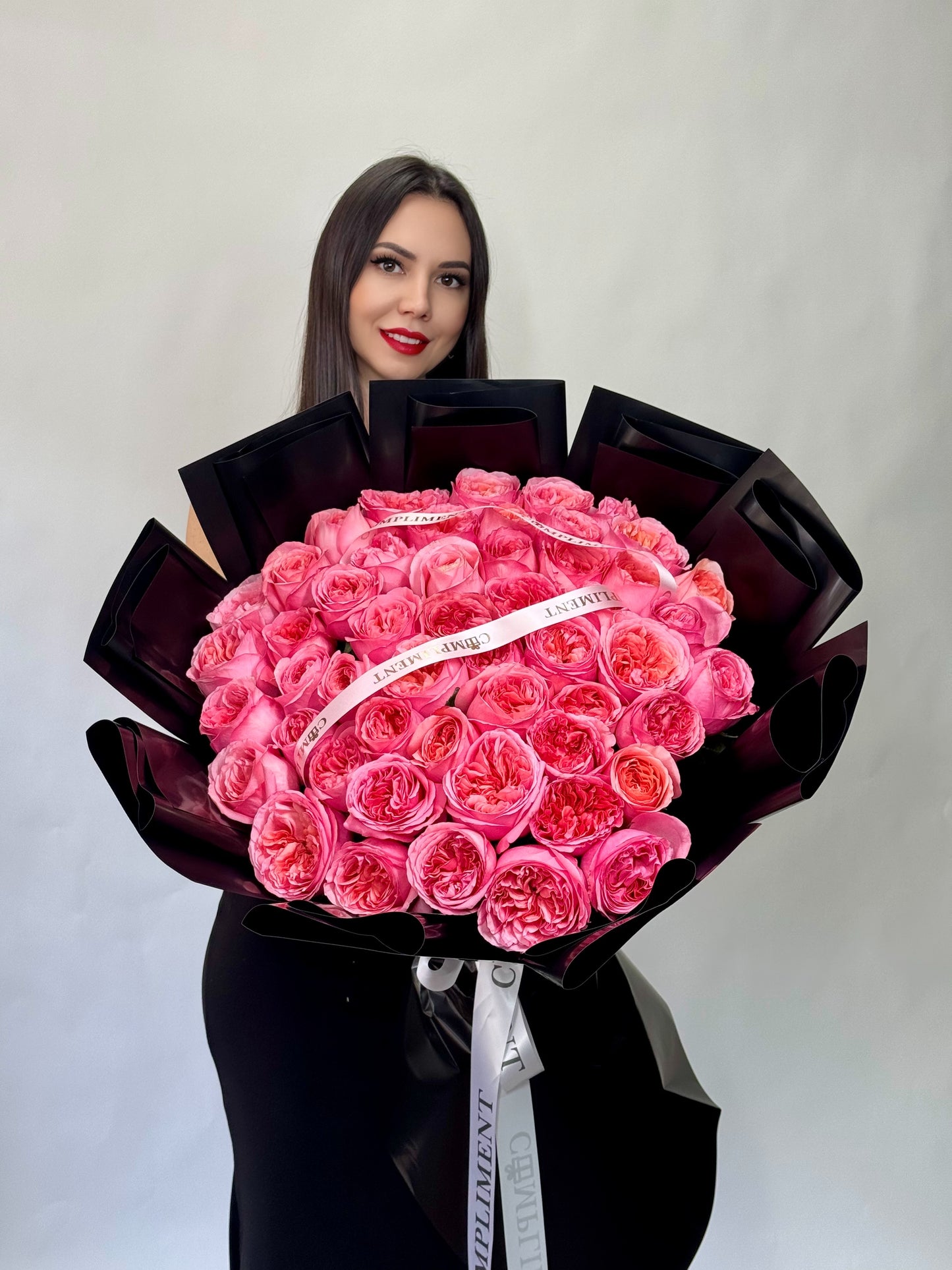 51 PINK PEONY ROSES