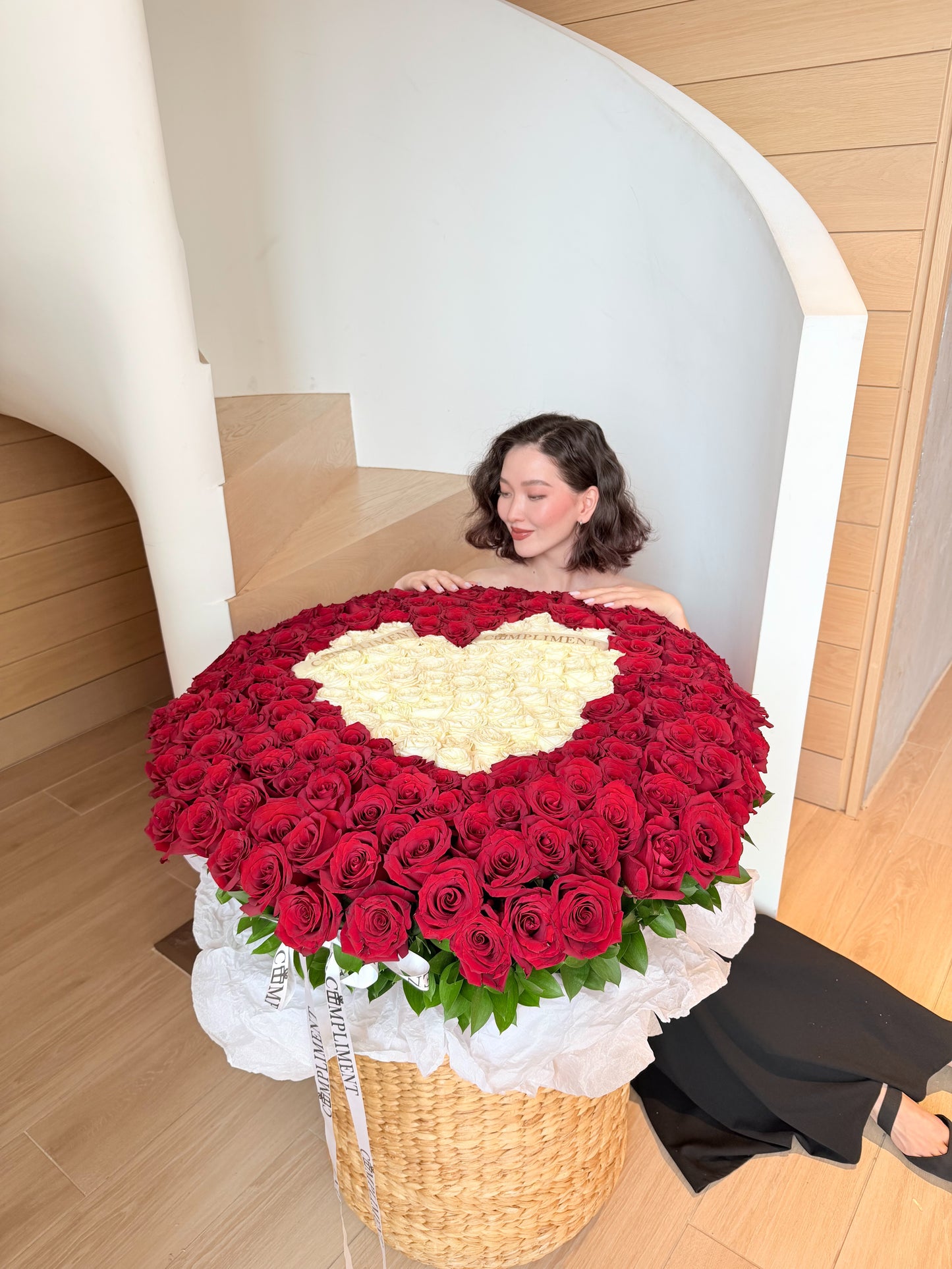 XXL HEART BASKET