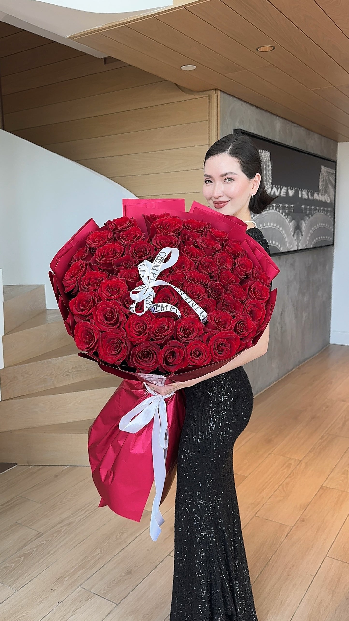 51 RED ROSES
