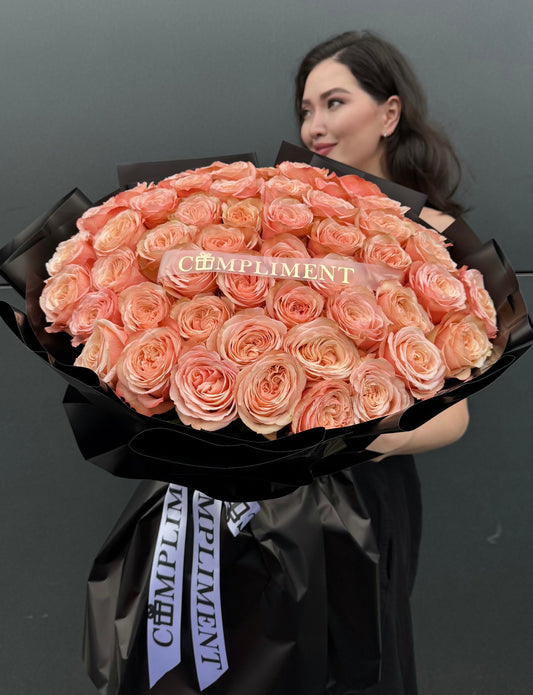 50 ROSES ORANGE GARDEN