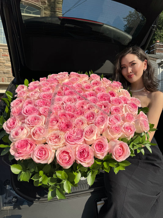 BOX/XL 101 PINK ROSES