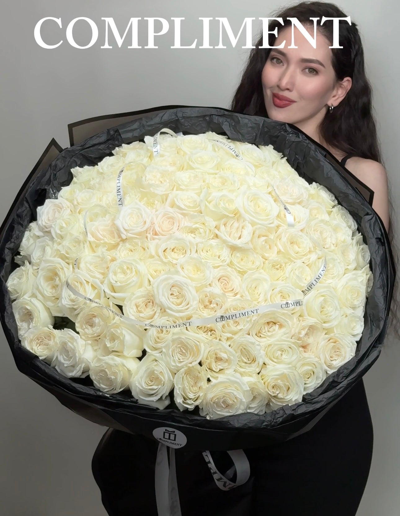 101 WHITE ROSES