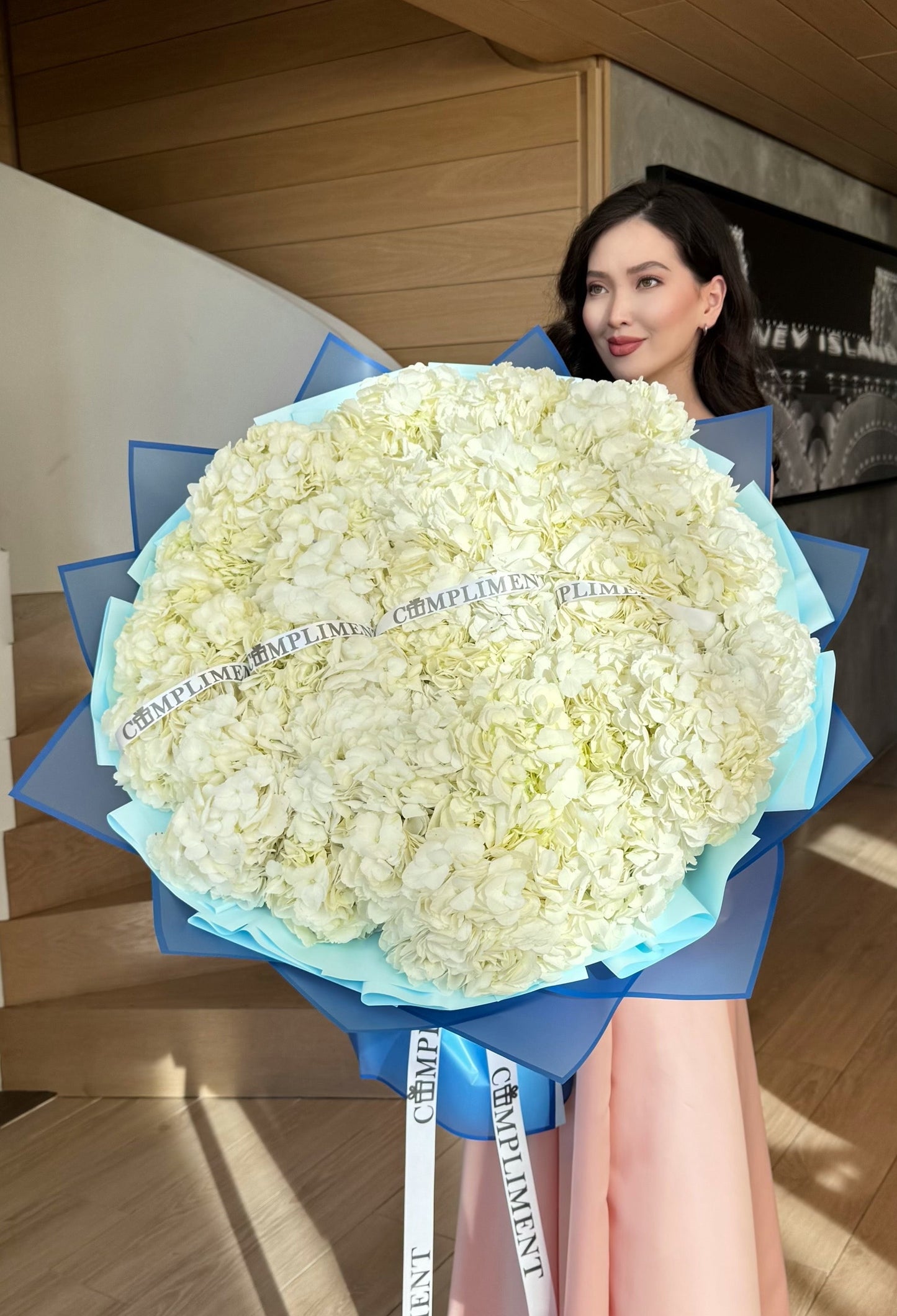 XL/HYDRANGEAS WHITE