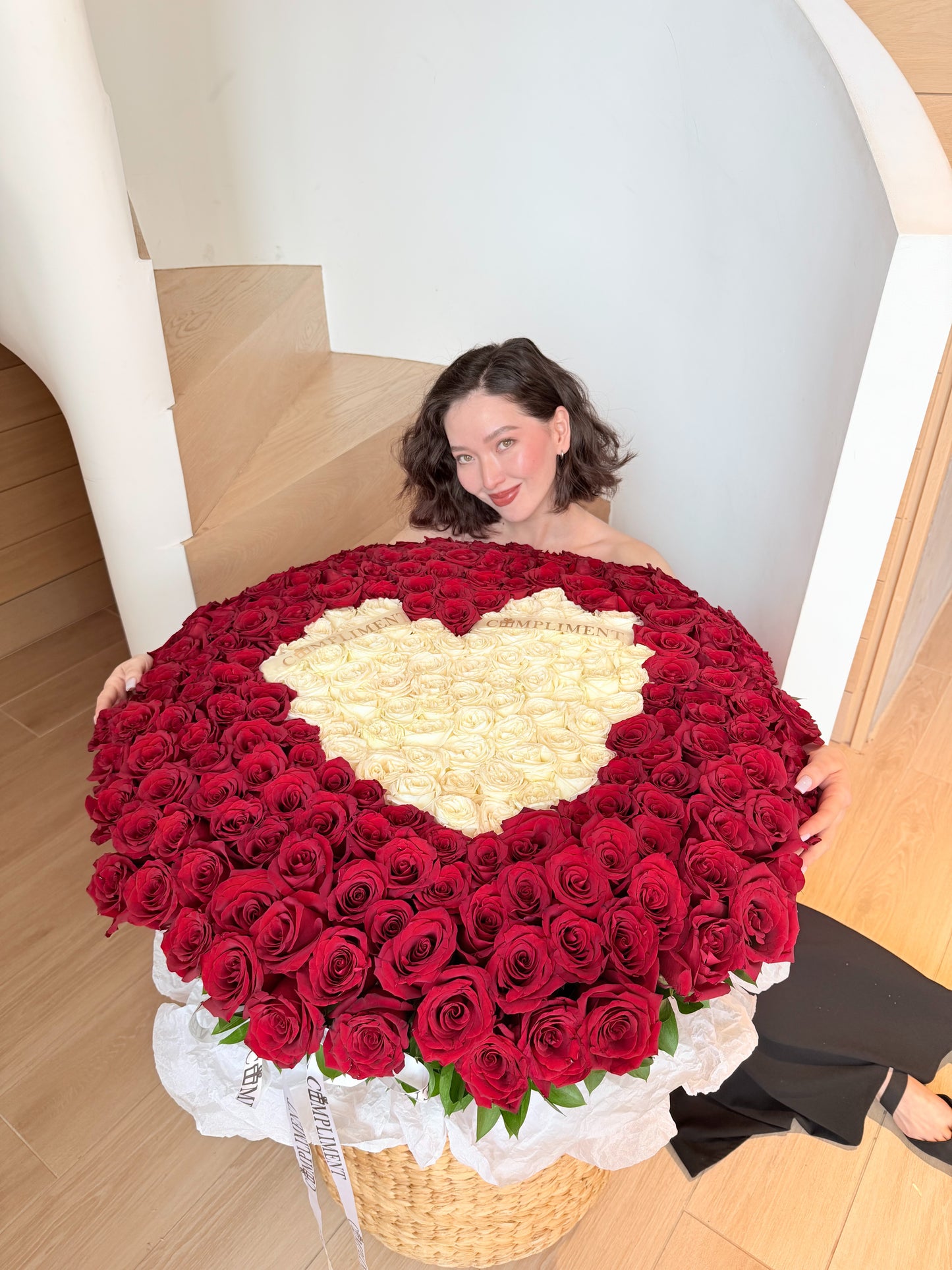 XXL HEART BASKET