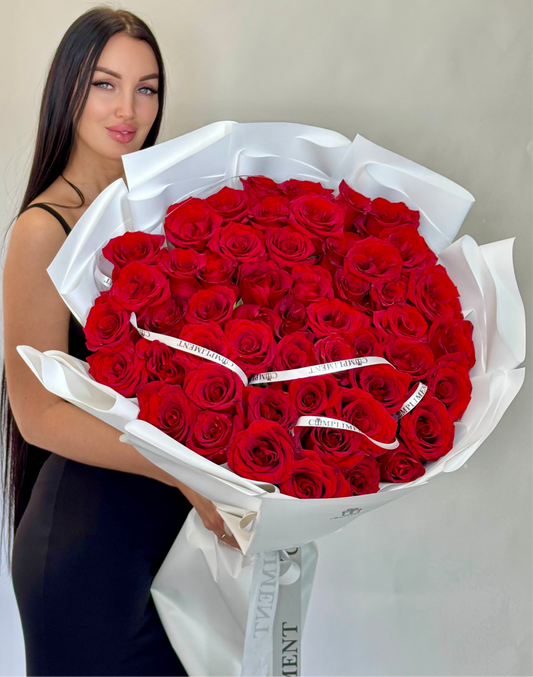 51 RED ROSES