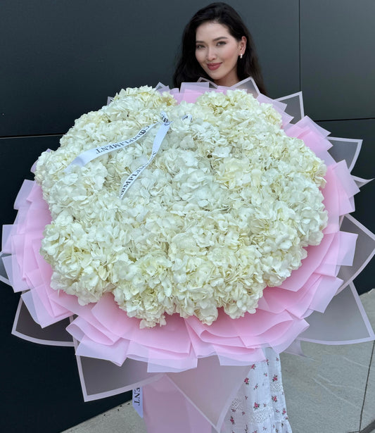 XL/HYDRANGEAS WHITE