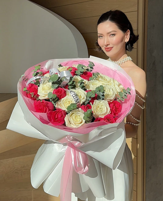 25 MIX ROSES