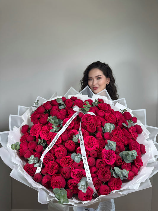 PEONY SPRAY ROSES/XL