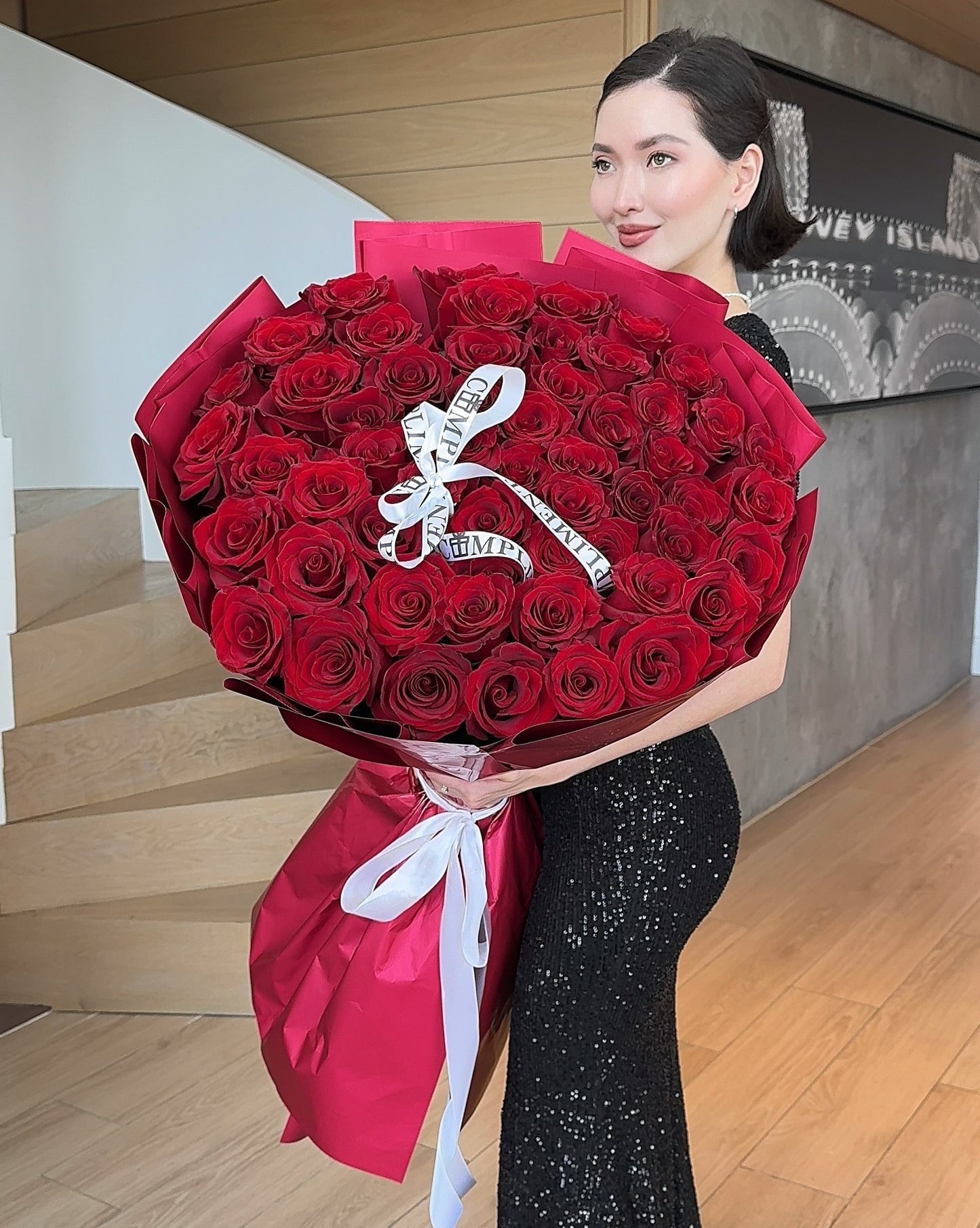 51 RED ROSES