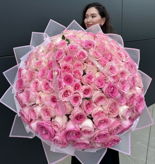 101 PINK ROSES